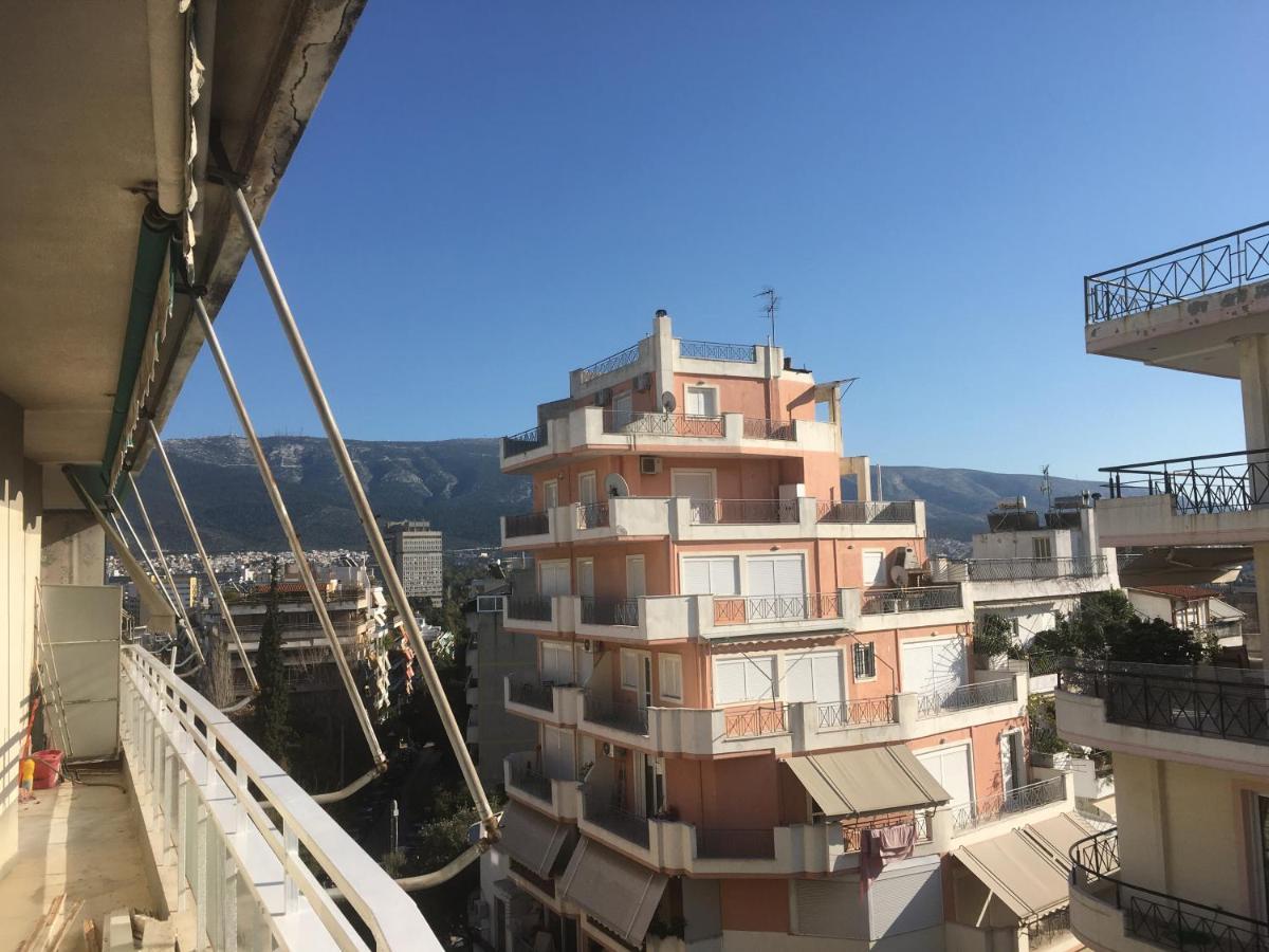 Cozy Apartment Near Metro-Athens View Atenas Exterior foto