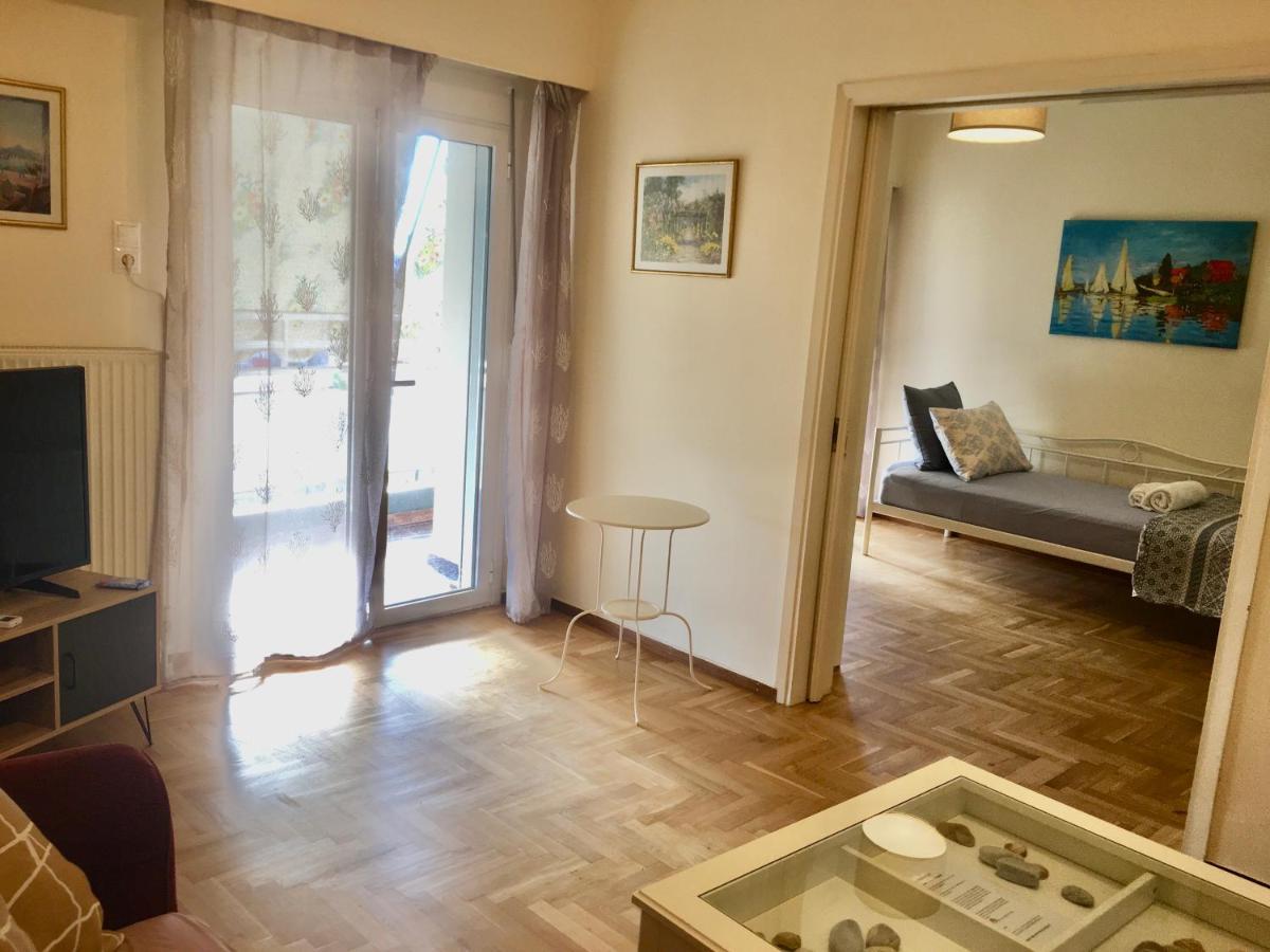 Cozy Apartment Near Metro-Athens View Atenas Exterior foto